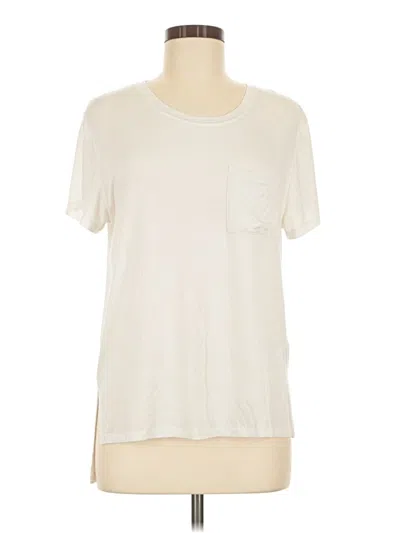 Pre-owned Double Zero Short Sleeve T-shirt In Ivory