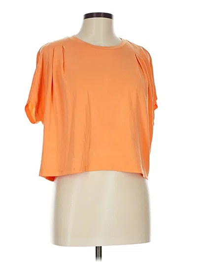 Pre-owned Double Zero Short Sleeve T-shirt In Orange