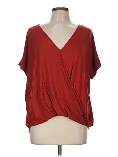 Pre-owned Double Zero Short Sleeve T-shirt In Red