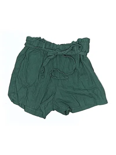 Pre-owned Double Zero Shorts In Green