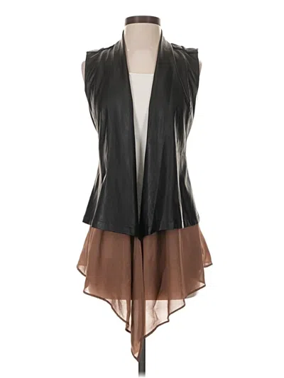 Pre-owned Double Zero Sleeveless Blouse In Brown