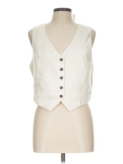 Double Zero Sleeveless Blouse In Ivory