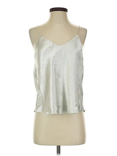 Pre-owned Double Zero Sleeveless Blouse In Silver