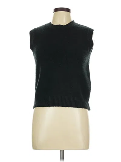 Pre-owned Double Zero Sleeveless Top Black Turtleneck Tops