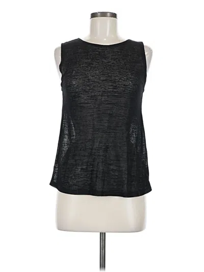Pre-owned Double Zero Sleeveless T-shirt In Black