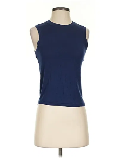 Pre-owned Double Zero Sleeveless T-shirt In Blue