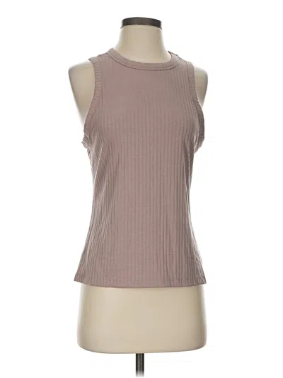 Pre-owned Double Zero Sleeveless T-shirt In Brown