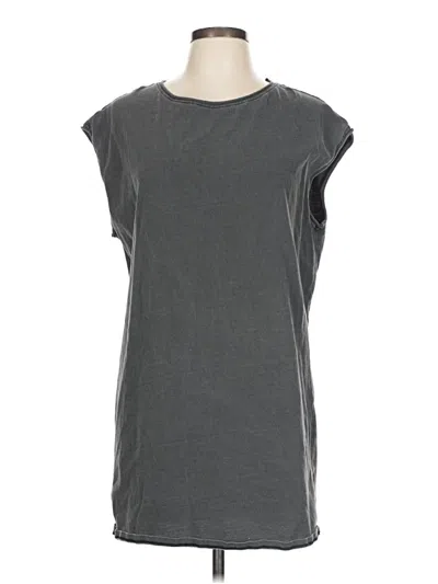 Pre-owned Double Zero Sleeveless T-shirt In Gray