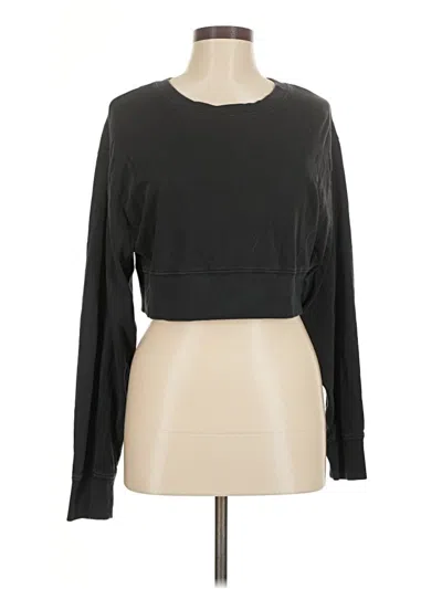Pre-owned Double Zero Sweatshirt In Black