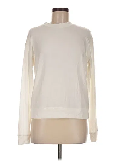 Pre-owned Double Zero Sweatshirt In Ivory