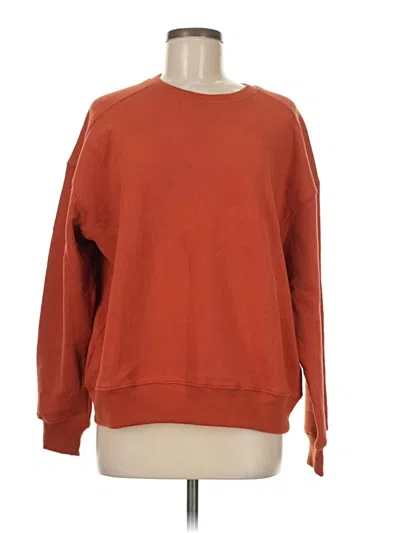 Pre-owned Double Zero Sweatshirt In Orange