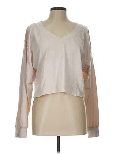 Pre-owned Double Zero Sweatshirt In White