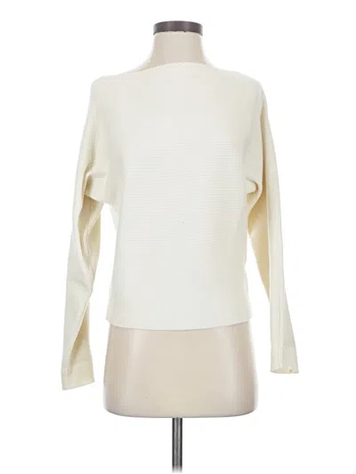 Pre-owned Double Zero Turtleneck Sweater In Ivory