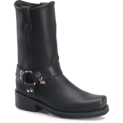 Double-h Boots Men's Barry 11" Domestic Harness Boots In Black