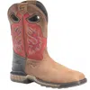 Double-h Boots Men's Symbol Work Boot - Medium In Dark Brown In Brown