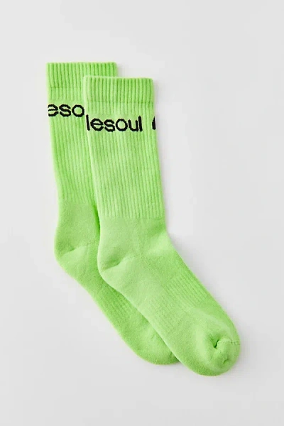 Doublesoul High Crew Sock In Green, Women's At Urban Outfitters