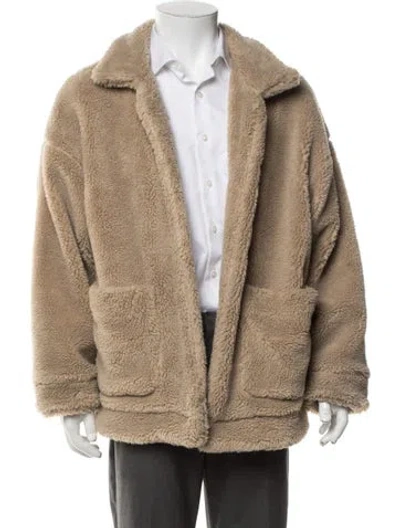 Pre-owned Doublet 2017 Hand Painted Jacket In Neutrals