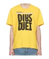 Doublet Ai-generated Cotton T-shirt In Yellow