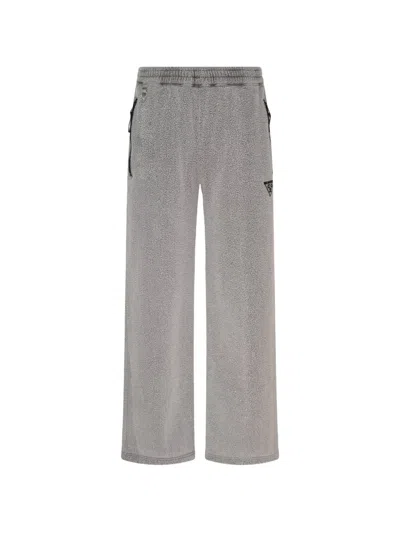 Doublet Air Yarn Fleece Track Pants In Gray