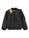 Doublet All Apple Bomber Jacket In Black