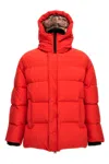 Doublet Short Down Jacket In Red