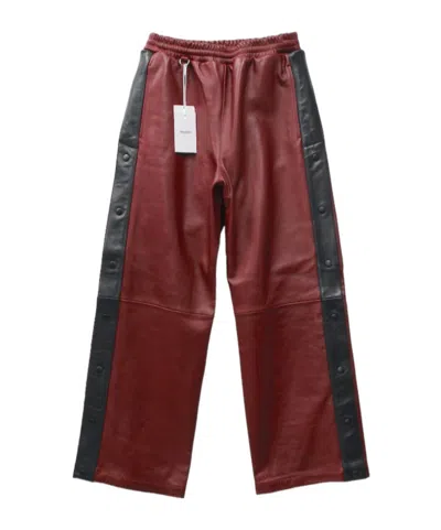 Doublet Basketball Leather Pants In Multi