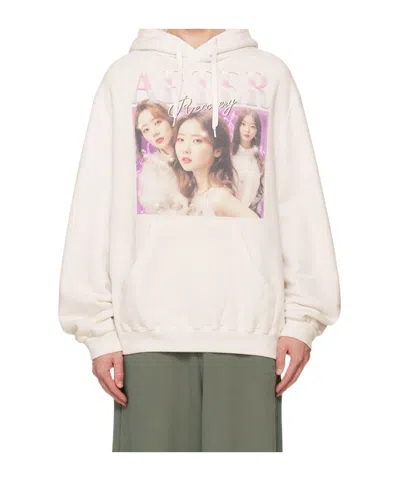 Doublet Before After Idol Hooded Hoodie In White