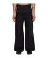 Doublet Belt-loop Overalls In Black