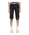 Doublet Belt-loop Shorts In Black