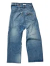 Doublet Belt-loops Jeans In Blue