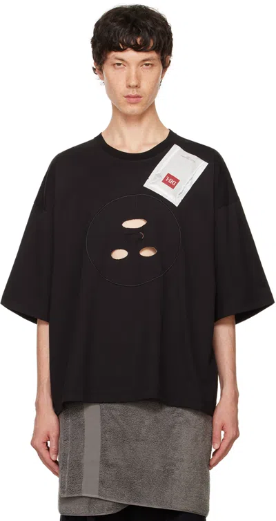 Doublet Black Facial Mask T-shirt