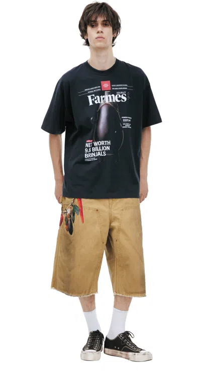 Doublet Black Print T-shirt