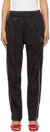 Doublet Black Zombie Silhouette Track Pants In Black