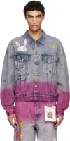 Doublet Jeansjacke Mit Anime-print In Pink