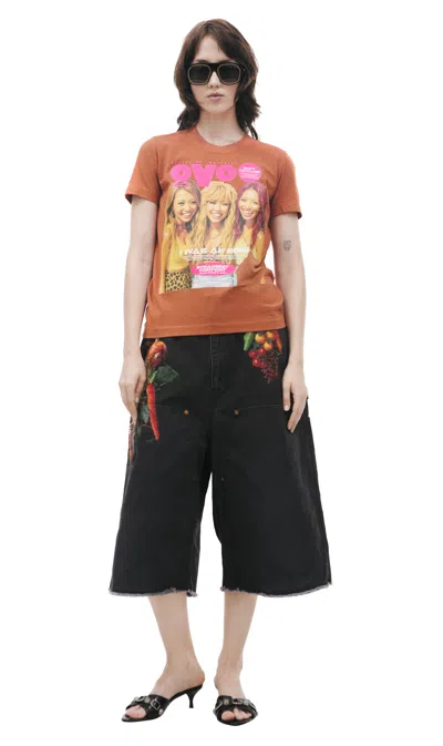 Doublet Brown T-shirt With A Print