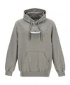Doublet Cd-r Embroidery Hoodie In Gray