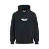 Doublet Cd-r Embroidered Cotton Hoodie