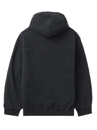 Doublet Cd-r Embroidery Hoodie In Black