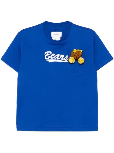 Doublet Cheerleading Bear T-shirt In Blue