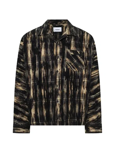 Doublet Dust Flocky Pajama Shirt In Multi