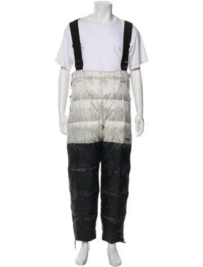 Pre-owned Doublet Colorblock Pattern Ski Pants W/ Tags In Black