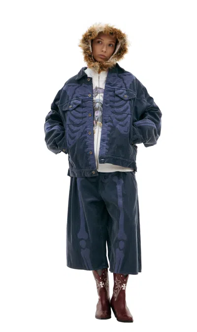 Doublet Corduroy Jacket In Blue