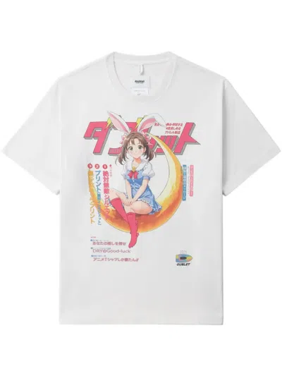 Doublet Cotton T-shirt In Rabbit