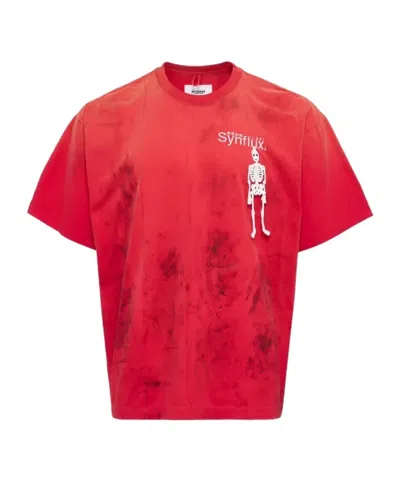 DOUBLET CREW NECK SHORT-SLEEVED T-SHIRT