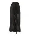 Doublet Curb Chain Trousers In Black