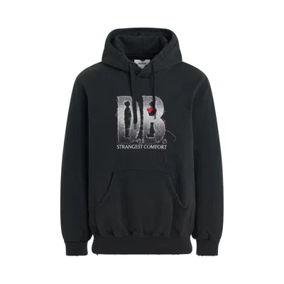 DOUBLET D. B. LOGO EMBROIDERY HOODIE