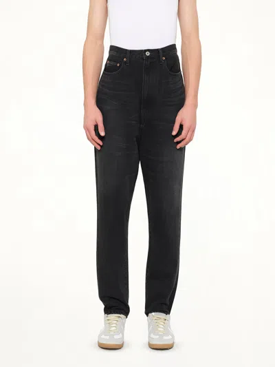 Doublet Denim Slim Pants In Black