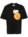 Doublet Disposal Reduction T-shirt In Black
