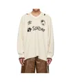 Doublet Off-white Team Spiber Football Polo In White