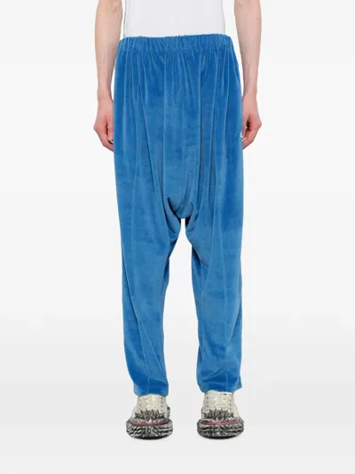 Doublet Bubblegum Inflated Track Pants In Blue